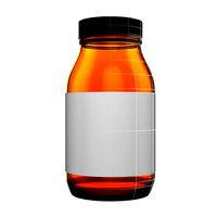 Drug Vitamin Supplement Bottle