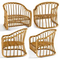 DINING CHAIR IN RATTAN