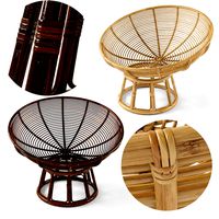 papasan rattan armchair