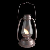Rusted lantern