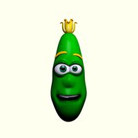 Cartoon Cucumber