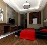 Guest room 001 3D Model