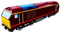 diesel locomotive british rail class 67