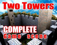 Two Towers Complete Game Scene
