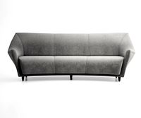 Ico Parisi Curved Back Sofa Manufactured by Ariberto Colombo