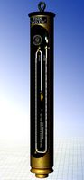 Hohmann and Maurer brass thermometer