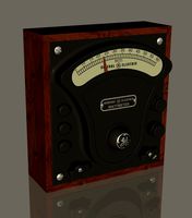 Vintage GE Watt Meter