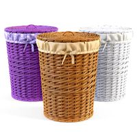Wicker Laundry Basket 03 Set(3 Color)