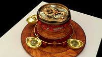 Chinese dragon bowl