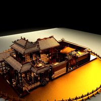 chinese courtyard