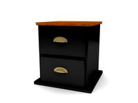 Cottage 2 drawer file cabinet - High Quality Furniture 3d model