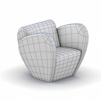 Interior Collection 0090 - Modern Armchair