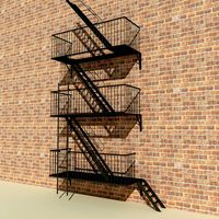 Fire Escape Stairs