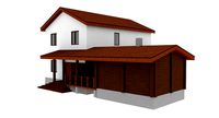Simple Stone House 1