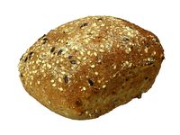 Highly Detailed Seeded Bread Roll Scan