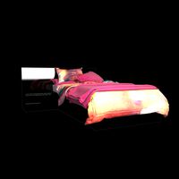 Realistic Bed 09