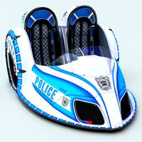 Electric Mobile Police Car