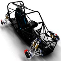 Sports Car Skeleton