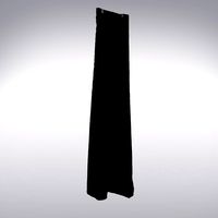Trousers Dark Gray - 3D Scanned