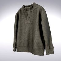 Men's Button Collar Loose Fit Sweater
