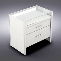 Crate&Barrel - Reese White Compact Office