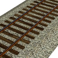 Railroad Track, Narrow Gauge