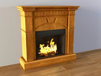 fireplace Sherwood (classic flame)