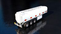 Gas Truck Tank Trailer