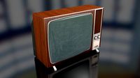 Vintage Television Set