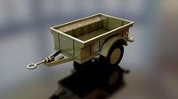 Military Cargo Trailer Cart