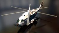 Super Frelon Marine Amphibian Helicopter