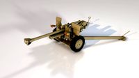 Military Cannon M 105 mm