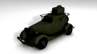BA-20 Russian Armored Vehicle