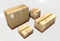 Cardboard Boxes Pack 2