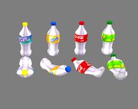 Carbonated drinks - Coca-Cola - soda - Recyclable wastes