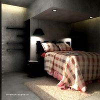 Interior Scene Bedroom 01