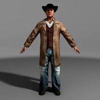 Cowboy (Not Rigged)