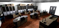 School laboratory - interior and props