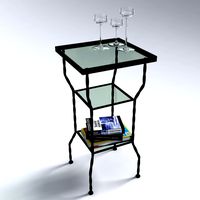 Iron Square Table