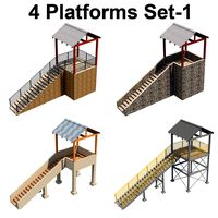 4 Platform Set 1