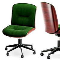 Set Of Eight Italian Swivel Chairs By Ico Parisi F