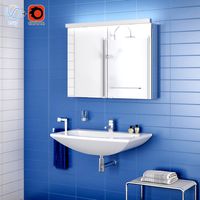 Bathroom interior scene 005 LE100