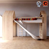 Custom baby bedroom set 2 stage