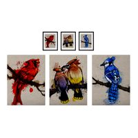 North American Bird Art Set