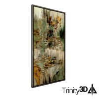 Vertical Abstract Art