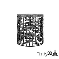 Designer Metal End Table