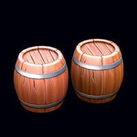 Stylized barrel