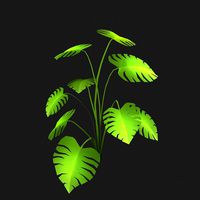 Stylized bush