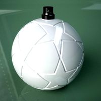 3D Printable Soccer Final Ball Ornament model