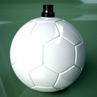 3D Printable Soccer Ball Patch Ornament